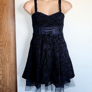 TNBC velvet Jack dress